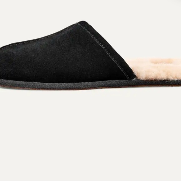 NEW!! Men’s UGG Slippers Black Size 8 - Picture 3 of 6